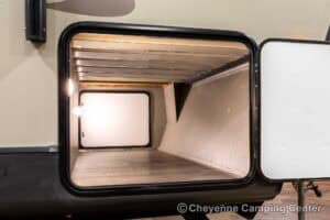 2019 Forest River Flagstaff Micro Lite 25RKS Rear Kitchen Couples Travel Trailer Exterior Image