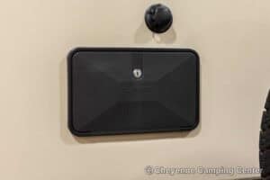 2019 Forest River Flagstaff Micro Lite 25RKS Rear Kitchen Couples Travel Trailer Exterior Image