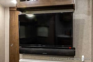 2019 Forest River Flagstaff Micro Lite 25RKS Rear Kitchen Couples Travel Trailer Interior Image