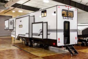 2027 Forest River Sabre 36DBB Two Bedroom Fifth Wheel with Loft Exterior Image