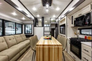 2027 Forest River Sabre 36DBB Two Bedroom Fifth Wheel with Loft Interior Image