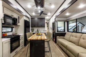2027 Forest River Sabre 36DBB Two Bedroom Fifth Wheel with Loft Interior Image