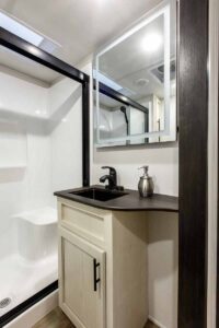 2027 Forest River Sabre 36DBB Two Bedroom Fifth Wheel with Loft Interior Image