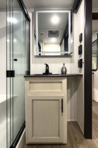 2027 Forest River Sabre 36DBB Two Bedroom Fifth Wheel with Loft Interior Image