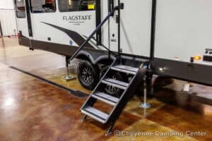 2026 Forest River Flagstaff Classic 401CFB Rear Living Room Fifth Wheel Exterior Image