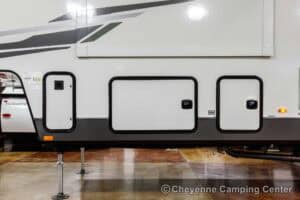 2026 Forest River Flagstaff Classic 401CFB Rear Living Room Fifth Wheel Exterior Image