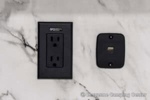 2026 Forest River Flagstaff Classic 401CFB Rear Living Room Fifth Wheel Interior Image