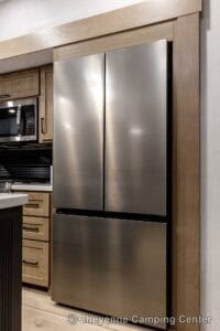 2026 Forest River Flagstaff Classic 401CFB Rear Living Room Fifth Wheel Interior Image