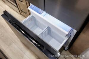 2026 Forest River Flagstaff Classic 401CFB Rear Living Room Fifth Wheel Interior Image