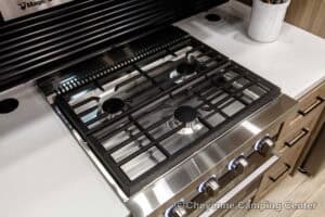 2026 Forest River Flagstaff Classic 401CFB Rear Living Room Fifth Wheel Interior Image