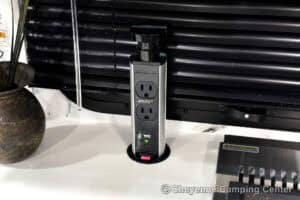 2026 Forest River Flagstaff Classic 401CFB Rear Living Room Fifth Wheel Interior Image