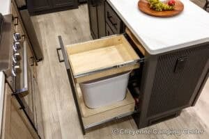 2026 Forest River Flagstaff Classic 401CFB Rear Living Room Fifth Wheel Interior Image