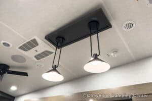 2026 Forest River Flagstaff Classic 401CFB Rear Living Room Fifth Wheel Interior Image