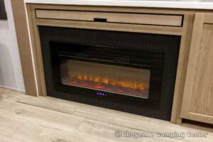 2026 Forest River Flagstaff Classic 401CFB Rear Living Room Fifth Wheel Interior Image