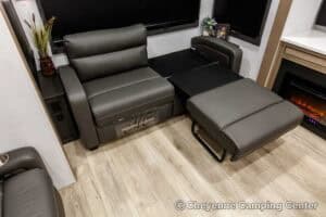 2026 Forest River Flagstaff Classic 401CFB Rear Living Room Fifth Wheel Interior Image