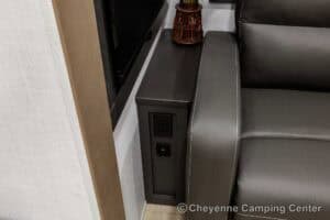 2026 Forest River Flagstaff Classic 401CFB Rear Living Room Fifth Wheel Interior Image