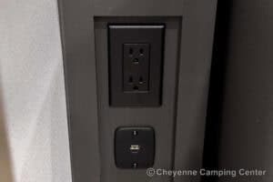 2026 Forest River Flagstaff Classic 401CFB Rear Living Room Fifth Wheel Interior Image