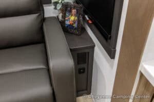 2026 Forest River Flagstaff Classic 401CFB Rear Living Room Fifth Wheel Interior Image