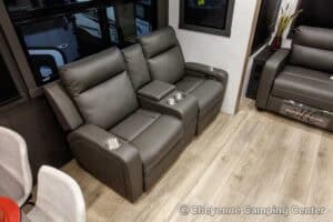 2026 Forest River Flagstaff Classic 401CFB Rear Living Room Fifth Wheel Interior Image