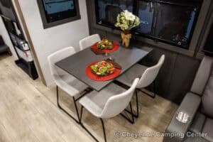 2026 Forest River Flagstaff Classic 401CFB Rear Living Room Fifth Wheel Interior Image