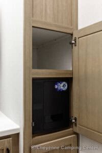 2026 Forest River Flagstaff Classic 401CFB Rear Living Room Fifth Wheel Interior Image