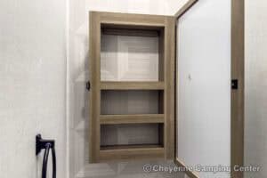 2026 Forest River Flagstaff Classic 401CFB Rear Living Room Fifth Wheel Interior Image