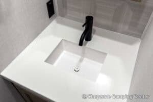 2026 Forest River Flagstaff Classic 401CFB Rear Living Room Fifth Wheel Interior Image