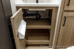 2026 Forest River Flagstaff Classic 401CFB Rear Living Room Fifth Wheel Interior Image