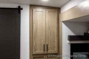 2026 Forest River Flagstaff Classic 401CFB Rear Living Room Fifth Wheel Interior Image