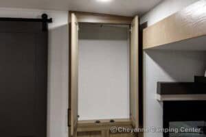 2026 Forest River Flagstaff Classic 401CFB Rear Living Room Fifth Wheel Interior Image