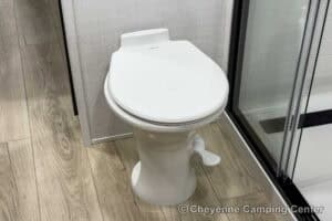 2026 Forest River Flagstaff Classic 401CFB Rear Living Room Fifth Wheel Interior Image