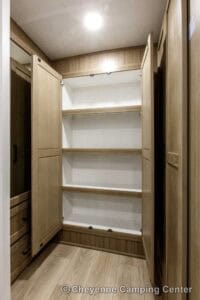 2026 Forest River Flagstaff Classic 401CFB Rear Living Room Fifth Wheel Interior Image