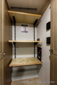 2026 Forest River Flagstaff Classic 401CFB Rear Living Room Fifth Wheel Interior Image