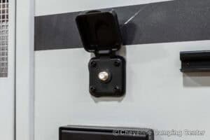 2026 Forest River Flagstaff Micro Lite 25MBR Front Kitchen Travel Trailer Exterior Image