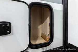 2026 Forest River Flagstaff Micro Lite 25MBR Front Kitchen Travel Trailer Exterior Image