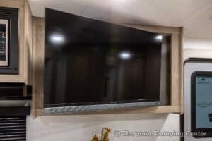 2026 Forest River Flagstaff Micro Lite 25MBR Front Kitchen Travel Trailer Interior Image