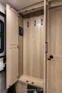 2026 Forest River Flagstaff Micro Lite 25MBR Front Kitchen Travel Trailer Interior Image