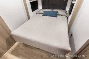 2026 Forest River Flagstaff Micro Lite 25MBR Front Kitchen Travel Trailer Interior Image