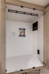 2026 Forest River Flagstaff Micro Lite 25MBR Front Kitchen Travel Trailer Interior Image