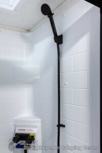 2026 Forest River Flagstaff Micro Lite 25MBR Front Kitchen Travel Trailer Interior Image