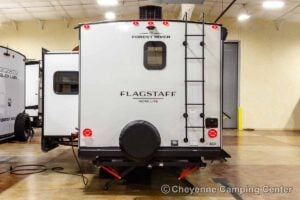 2027 Forest River Flagstaff Micro Lite 25MBR Front Kitchen Travel Trailer Exterior Image