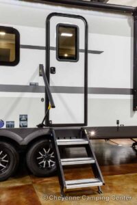 2027 Forest River Flagstaff Micro Lite 25MBR Front Kitchen Travel Trailer Exterior Image