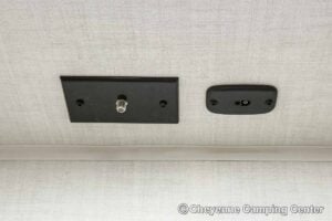 2027 Forest River Flagstaff Micro Lite 25MBR Front Kitchen Travel Trailer Interior Image