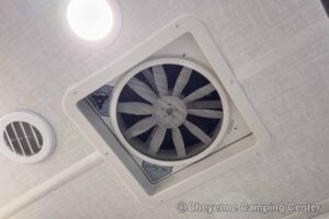 2027 Forest River Flagstaff Micro Lite 25MBR Front Kitchen Travel Trailer Interior Image