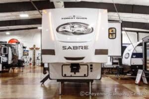 2026 Forest River Sabre 36DBB Two Bedroom Fifth Wheel with Loft Exterior Image