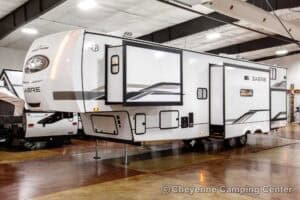2026 Forest River Sabre 36DBB Two Bedroom Fifth Wheel with Loft Exterior Image