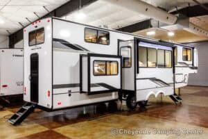 2026 Forest River Sabre 36DBB Two Bedroom Fifth Wheel with Loft Exterior Image