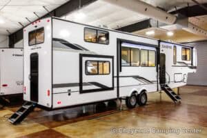 2026 Forest River Sabre 36DBB Two Bedroom Fifth Wheel with Loft Exterior Image