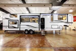 2026 Forest River Sabre 36DBB Two Bedroom Fifth Wheel with Loft Exterior Image