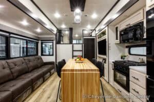2026 Forest River Sabre 36DBB Two Bedroom Fifth Wheel with Loft Interior Image